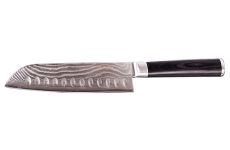 Bergner / Кухонный нож Сантоку Bergner BG-4483 «Samurai» дамасская сталь Bergner / Кухонный нож Сантоку Bergner BG-4483 «Samurai» дамасская сталь