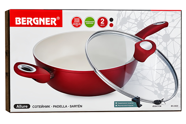 Bergner / Сотейник Bergner BG-6622 Allure