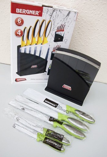 Набор кухонных ножей Bergner BG-4056