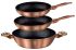 Berlinger Haus / Набор сковород Berlinger Haus BH-1280 Copper Metallic Line