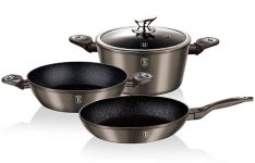 Berlinger Haus / Набор посуды Berlinger Haus BH-1277 Carbon Metallic Line Berlinger Haus / Набор посуды Berlinger Haus BH-1277 Carbon Metallic Line