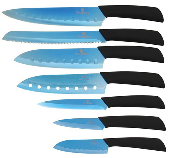 Набор кухонных ножей Berlinger Haus BH-2080 Aquamarine