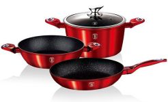 Berlinger Haus / Набор посуды Berlinger Haus BH-1292 Burgundy Metallic Line Berlinger Haus / Набор посуды Berlinger Haus BH-1292 Burgundy Metallic Line