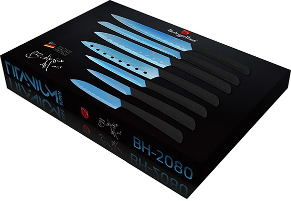 Набор кухонных ножей Berlinger Haus BH-2080 Aquamarine