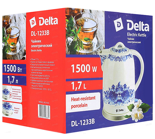 Delta / Чайник электрический Delta DL-1233B