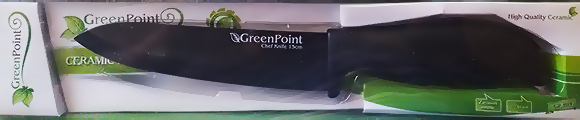 GreenPoint / Кухонный керамический нож GreenPoint GP-1019