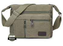 Стильная мужская холщовая сумка Стильная мужская холщовая сумка