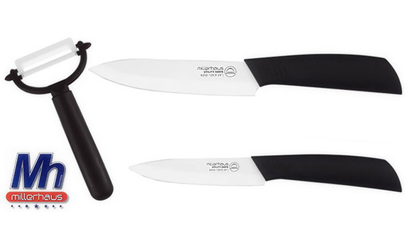 MillerHaus / Набор керамических ножей MillerHaus MH-9240
