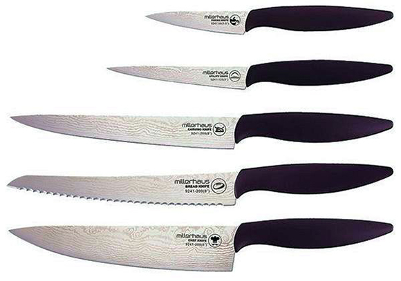 Набор кухонных ножей MillerHaus MH-9241 Samurai