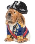 Сувенирная фарфоровая копилка "Собака генерал" Сувенирная фарфоровая копилка "Собака генерал"