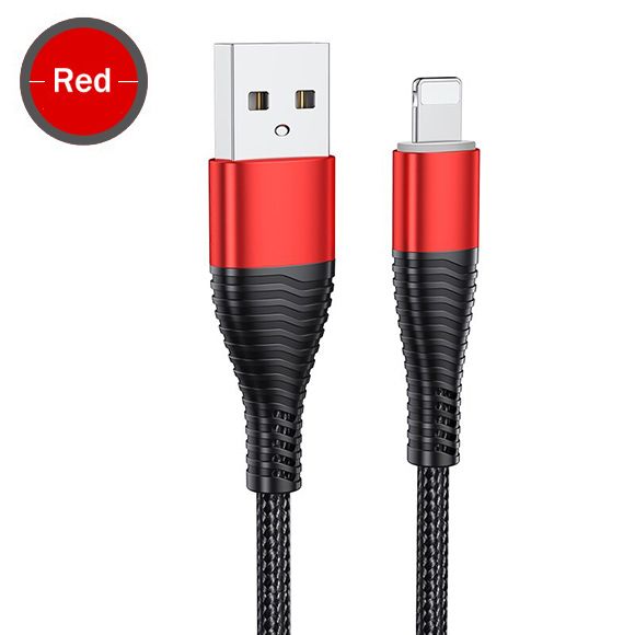 USB Кабель ROCK 3.0A Lightning для телефона Apple iPhone, iPad, iPod