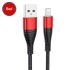 USB кабель ROCK 3.0A Lightning для быстрой зарядки iPhone, iPad, iPod